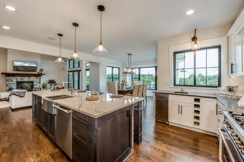 Modern Kitchen with Island